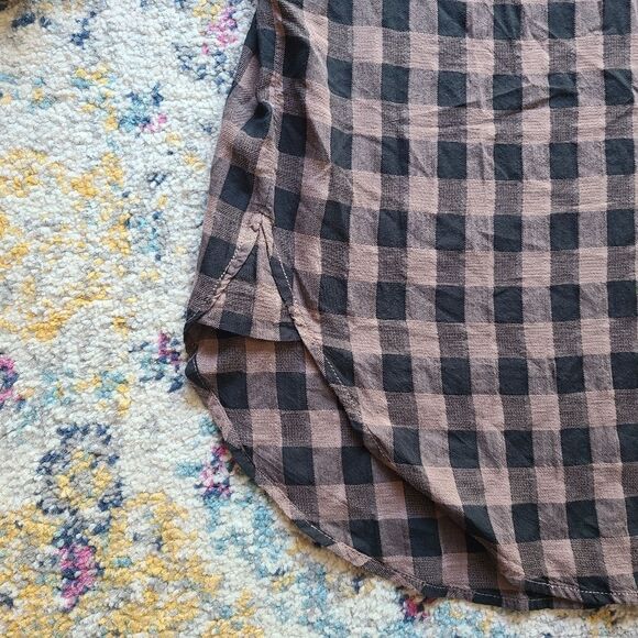 Sanctuary Bianca Gingham plaid button up shirt - Picture 9 of 16